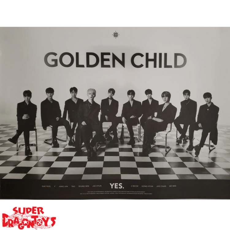 GOLDEN CHILD - "YES." OFFICIAL POSTER - VERSION [B]