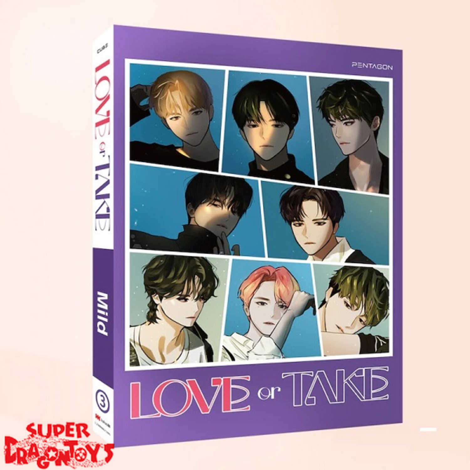 PENTAGON (펜타곤) - LOVE OR TAKE - 11TH MINI ALBUM - SUPER DRAGON TOYS