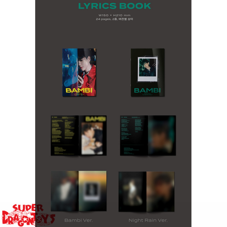 BAEKHYUN (백현) - BAMBI - 3RD MINI ALBUM