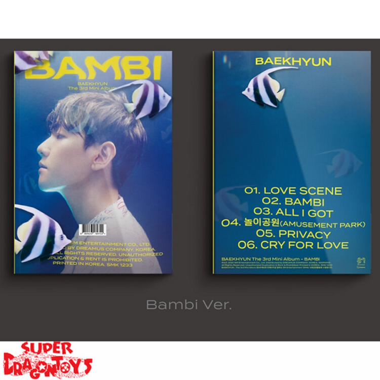 BAEKHYUN (백현) - BAMBI - 3RD MINI ALBUM