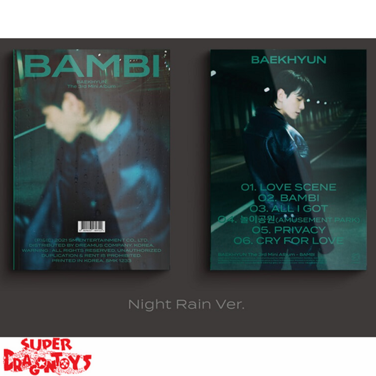 BAEKHYUN (백현) - BAMBI - 3RD MINI ALBUM