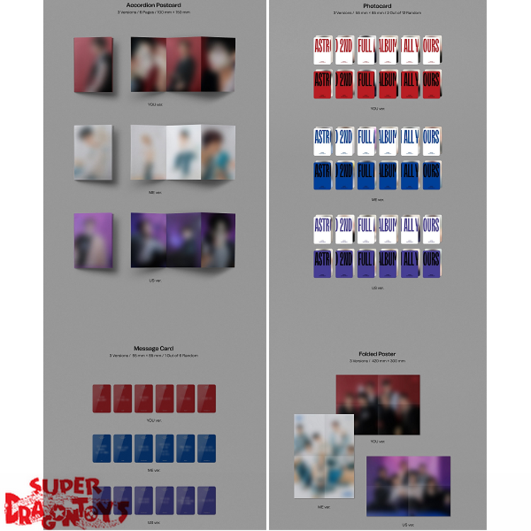 ASTRO (아스트로) - ALL YOURS - 2ND FULL ALBUM