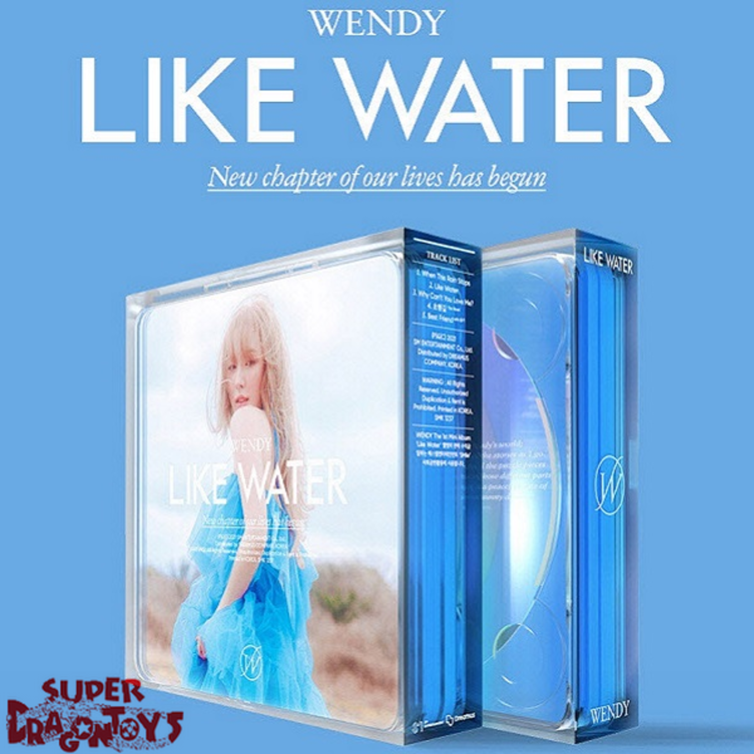  Red Velvet Wendy Like Water 1st Mini Album Case