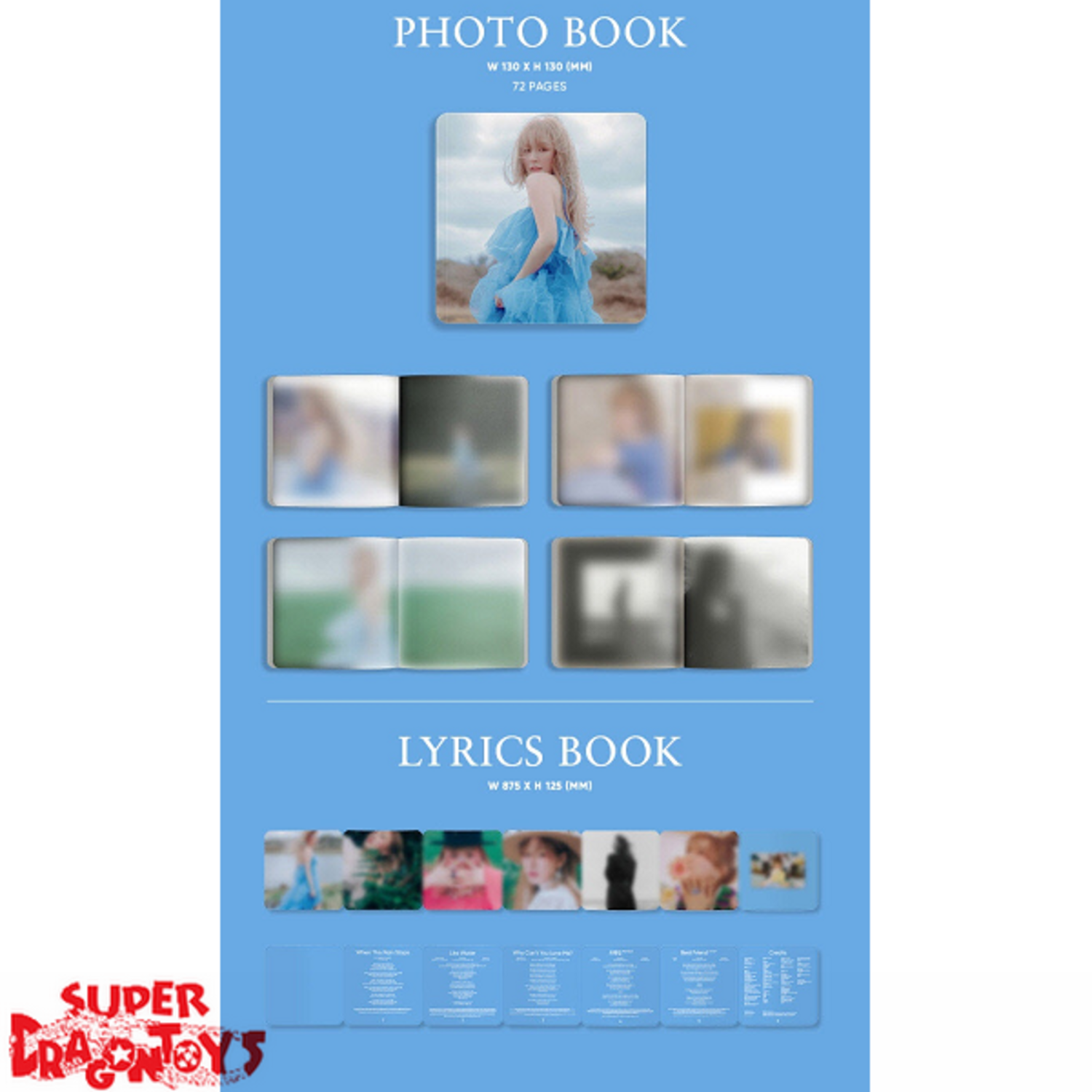 【未開封】Wendy Like Water: 1st Mini Album 1st Mini Album: Like Water (Case Ver.) : WENDY (Red Velvet