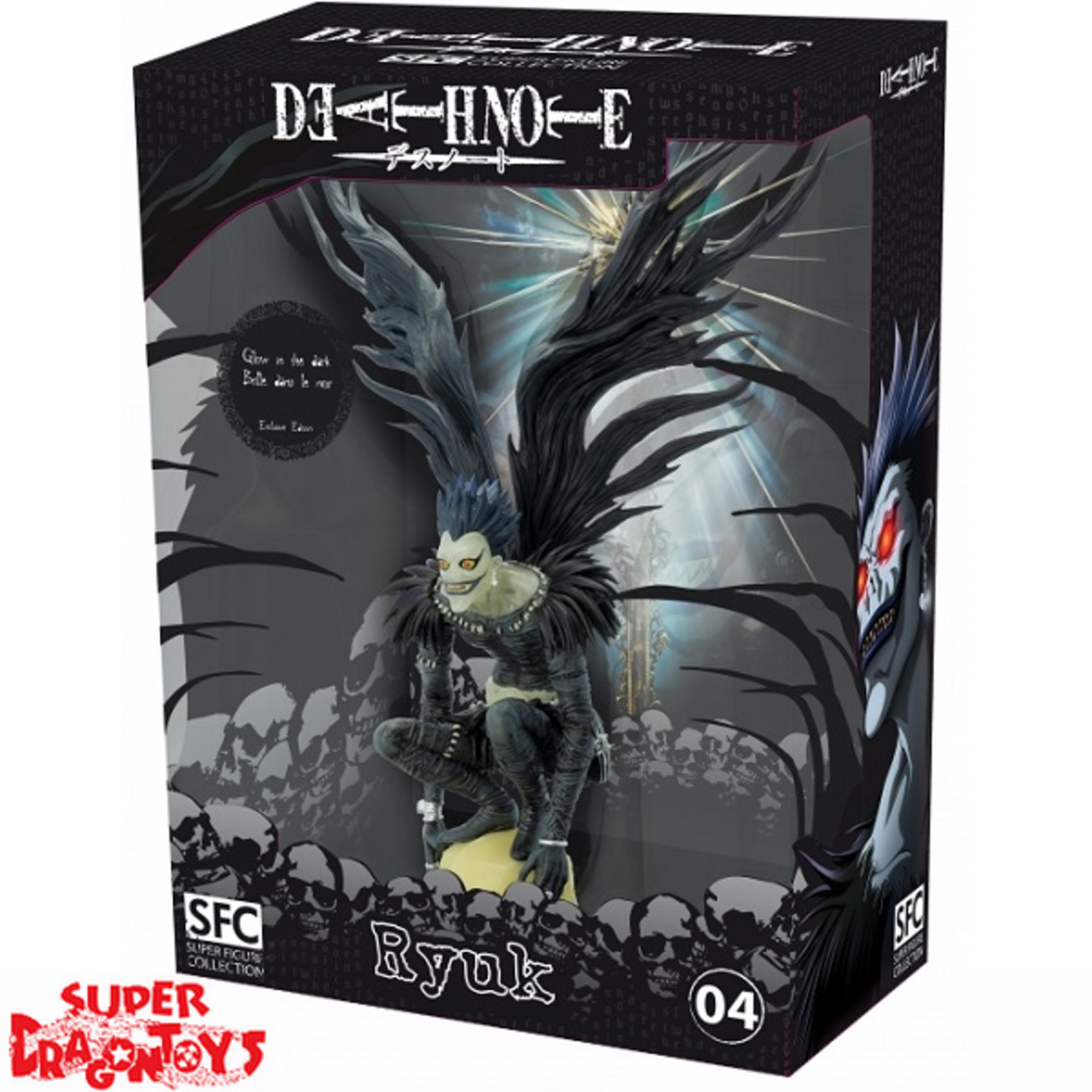 DEATH NOTE RYUK [GLOW IN THE DARK VER.] [SFC] SUPER FIGURE