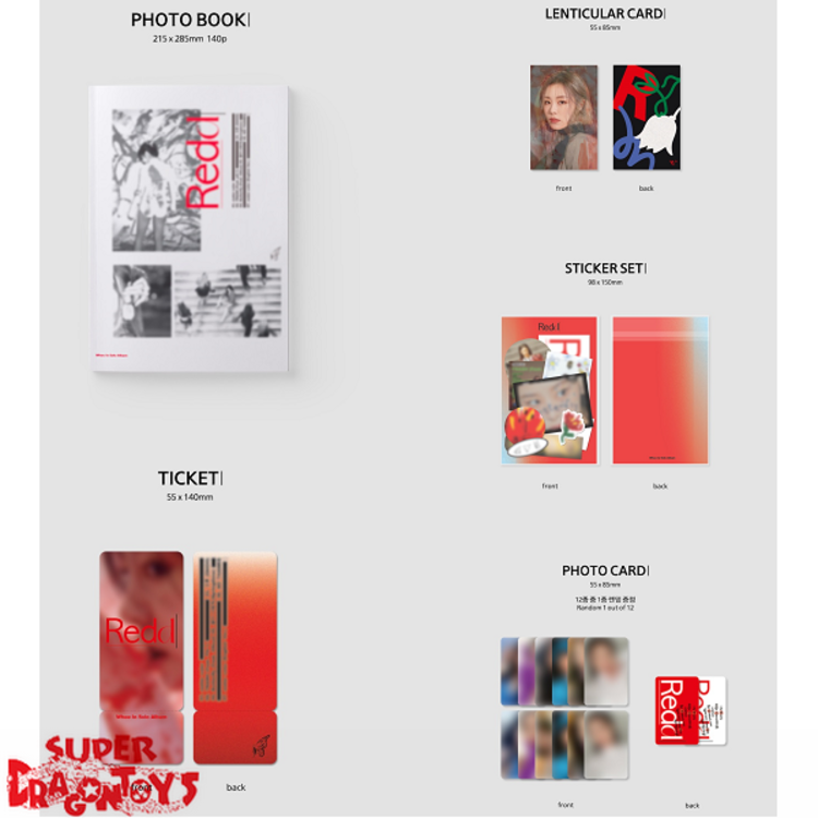 WHEE IN (휘인) [MAMAMOO] - REDD - 1ST MINI ALBUM