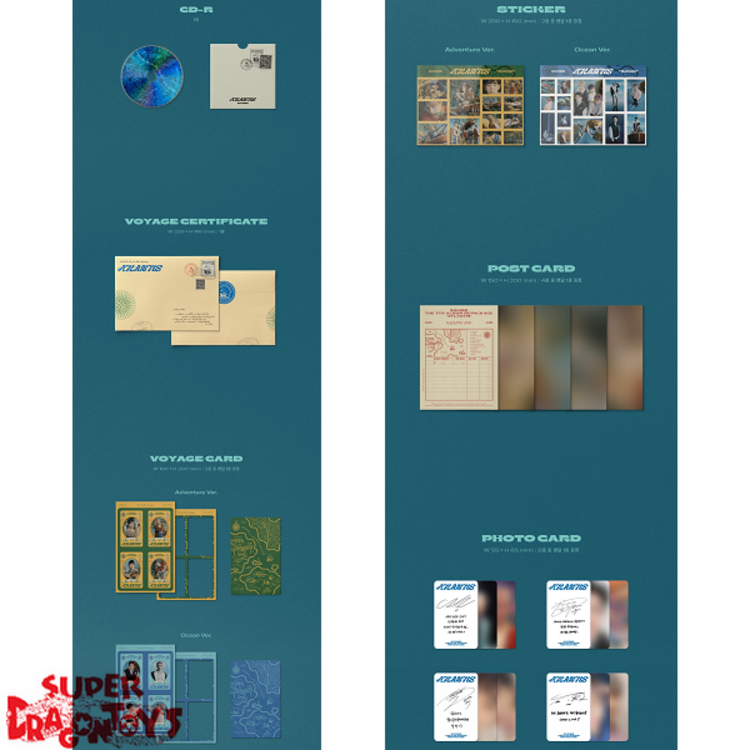 SHINEE (샤이니) - ATLANTIS - 7TH [REPACKAGE] ALBUM