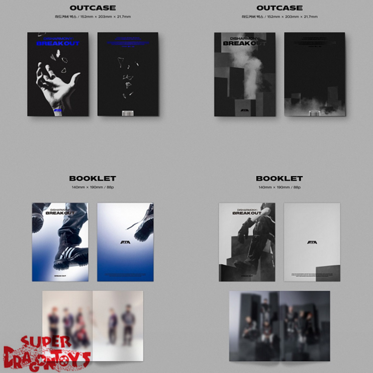 P1HARMONY - DISHARMONY : BREAK OUT - 2ND MINI ALBUM