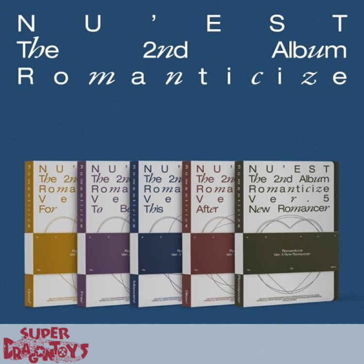 NU'EST (뉴이스트) - ROMANTICIZE - 2ND FULL ALBUM