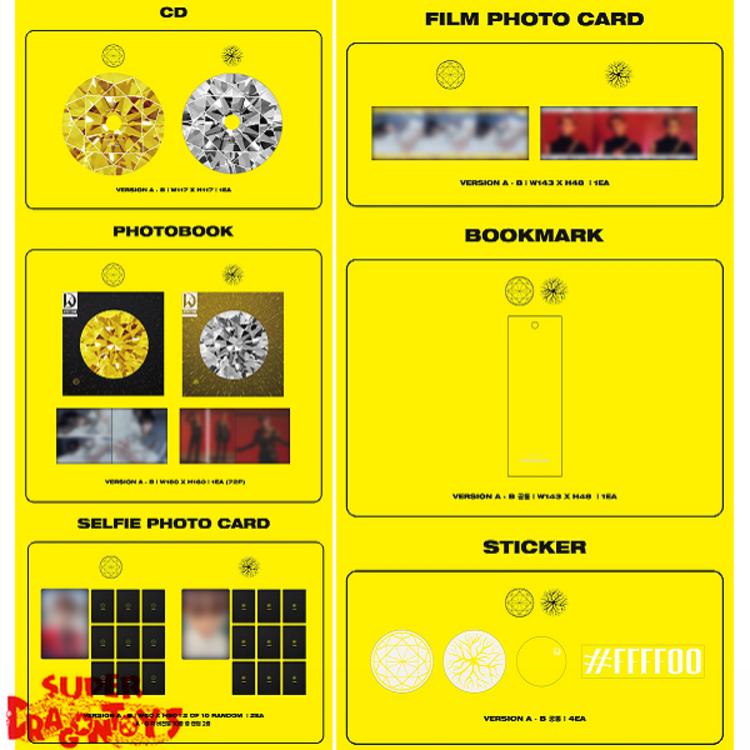 KANG DANIEL (강다니엘) - YELLOW - 3RD MINI ALBUM