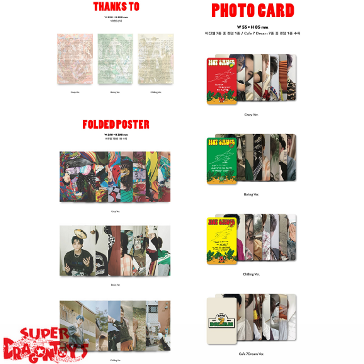 NCT DREAM - HOT SAUCE - [PHOTOBOOK] VERSION - 1ST FULL ALBUM