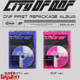 ONF (온앤오프) - CITY OF ONF - 1ST [REPACKAGE] ALBUM