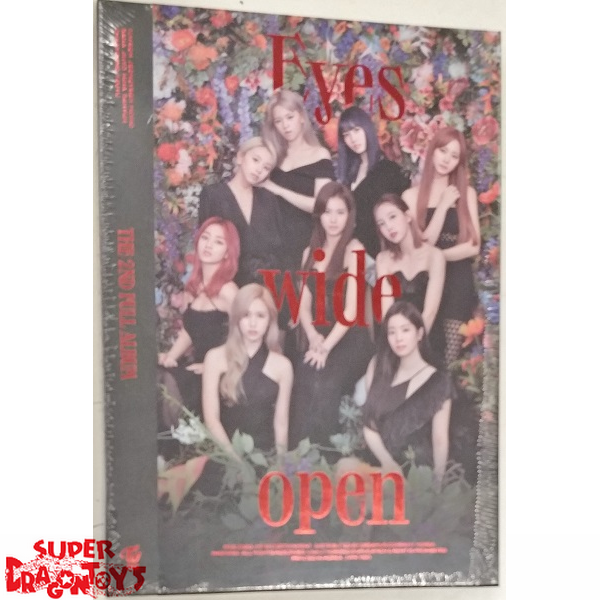 TWICE (트와이스) EYES WIDE OPEN 2ND FULL ALBUM SUPERDRAGONTOYS