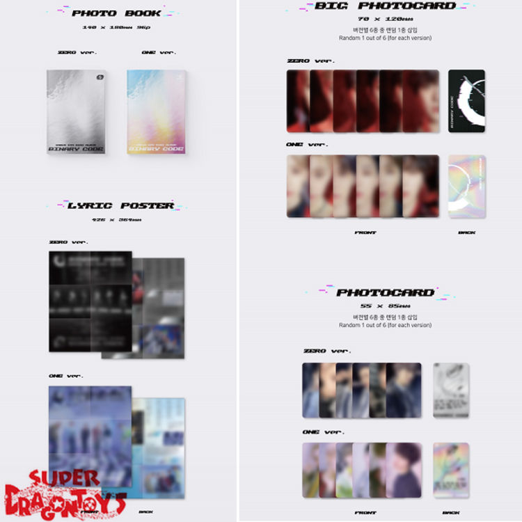 ONEUS (원어스) - BINARY CODE - 5TH MINI ALBUM