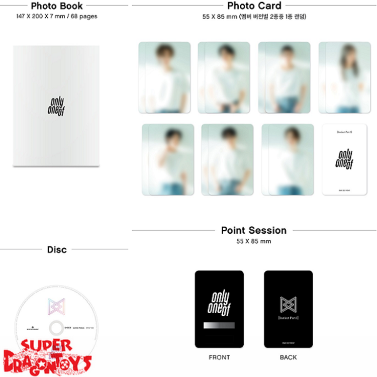 ONLYONEOF (온리원오브) - INSTINCT PART.1 - [RANDOM BACK COVER] - ALBUM