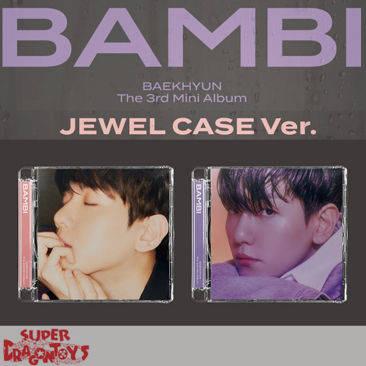 BAEKHYUN (백현) - BAMBI - [JEWEL CASE] VERSION - 3RD MINI ALBUM