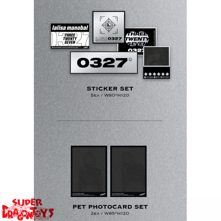 LISA [BLACKPINK] - LISA PHOTOBOOK "0327" - KOREAN LIMITED EDITION