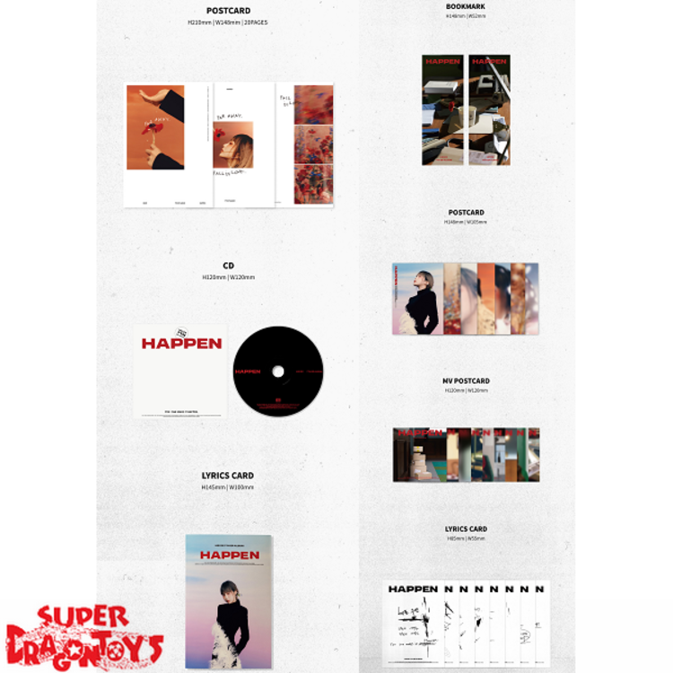 HEIZE (헤이즈) - HAPPEN - 7TH MINI ALBUM