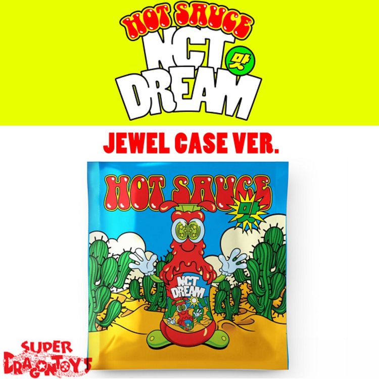 NCT DREAM - HOT SAUCE - [JEWEL CASE / RANDOM COVER] VERSION - 1ST FULL ALBUM