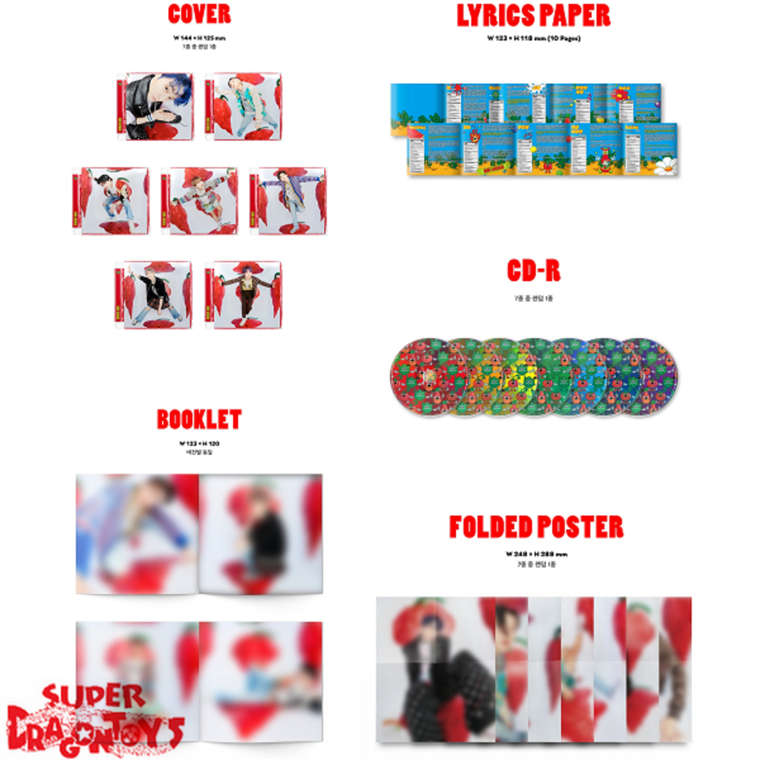 NCT DREAM HOT SAUCE [JEWEL CASE / RANDOM COVER] VERSION