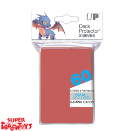 TCG - DECK PROTECTOR SLEEVES [RED] - SMALL SIZE