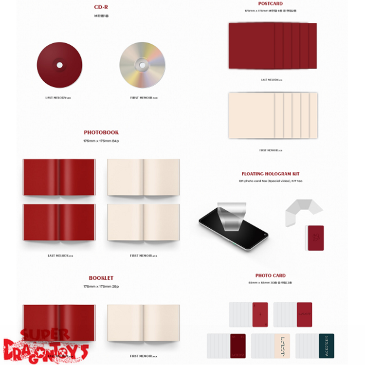 EVERGLOW (에버글로우) - LAST MELODY - 3RD SINGLE ALBUM