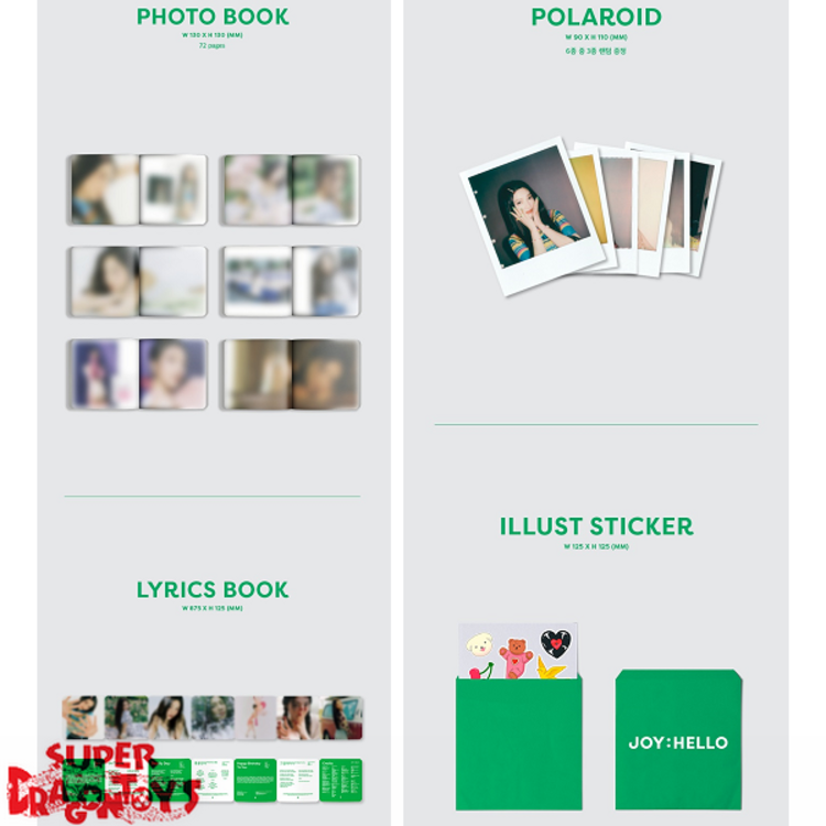 JOY (조이) [RED VELVET] - HELLO - [CASE] VERSION - SPECIAL ALBUM