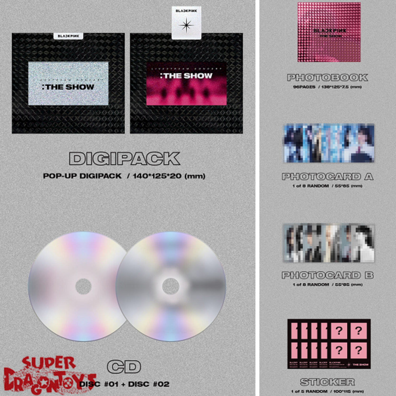 BLACKPINK 2021 [The Show] Live CD