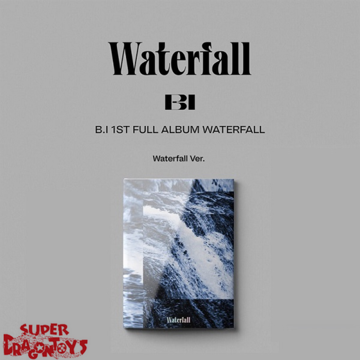 B.I (비아이) - WATERFALL - 1ST FULL ALBUM - SUPERDRAGONTOYS