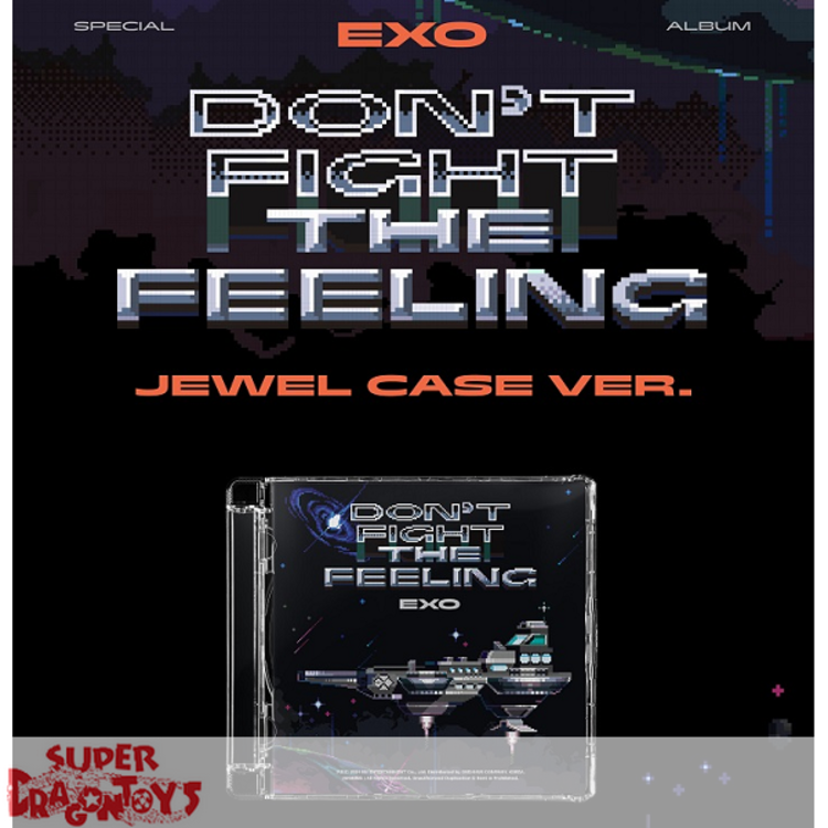 EXO (엑소) - DON'T FIGHT THE FEELING - [JEWEL CASE] - SPECIAL ALBUM