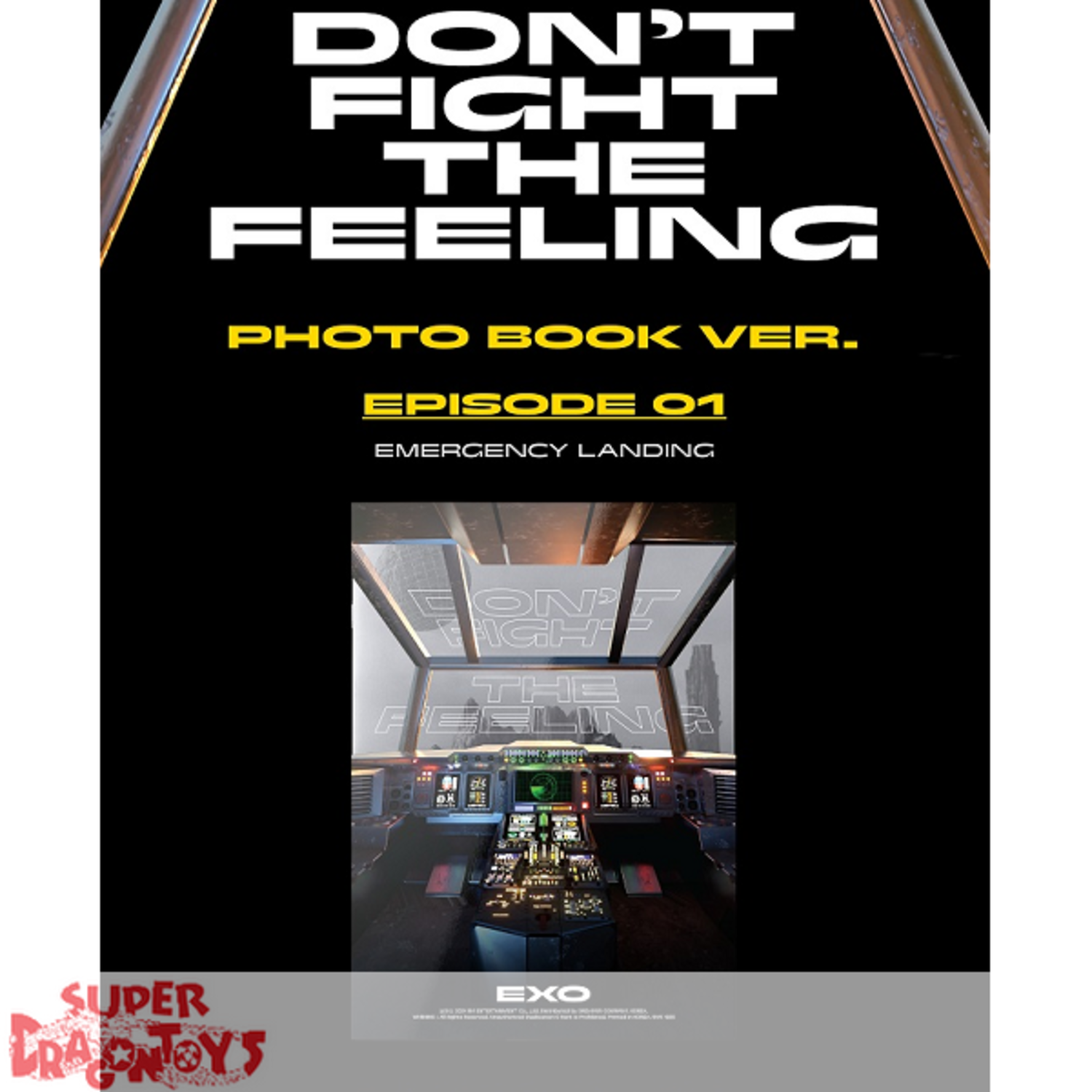 EXO (엑소) - DON'T FIGHT THE FEELING - [PHOTOBOOK VER.1] - SPECIAL ALBUM