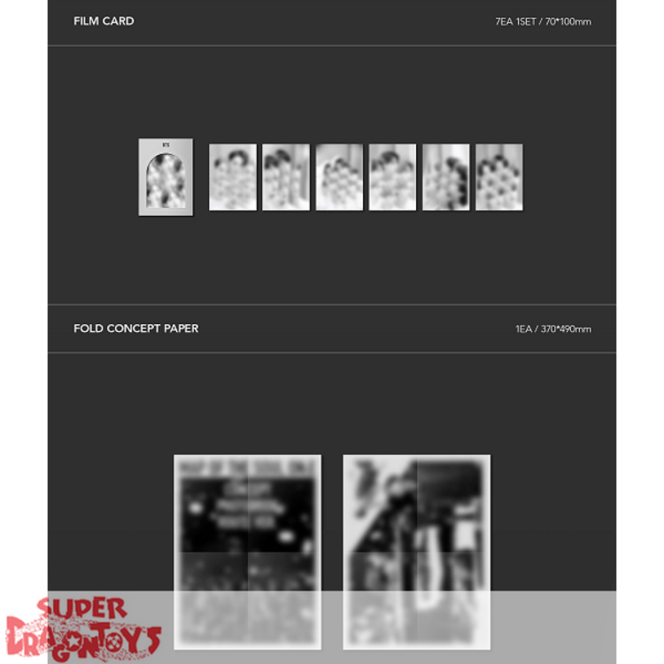 BTS (방탄소년단) - MAP OF THE SOUL ON:E - [ROUTE/BLACK] VERSION - CONCEPT PHOTOBOOK