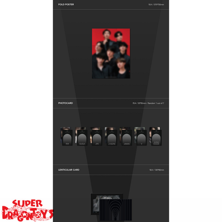 BTS (방탄소년단) - MAP OF THE SOUL ON:E - [ROUTE/BLACK] VERSION - CONCEPT PHOTOBOOK