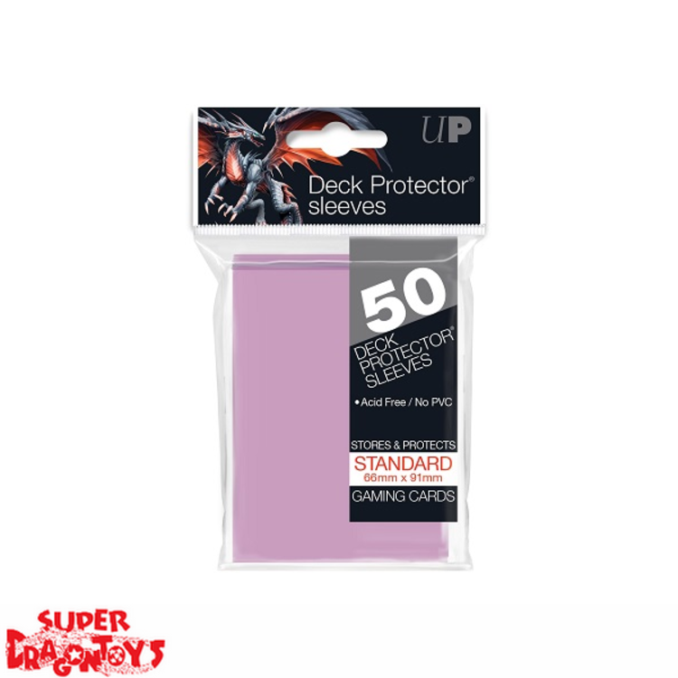 TCG - DECK PROTECTOR SLEEVES [PINK] - STANDARD SIZE