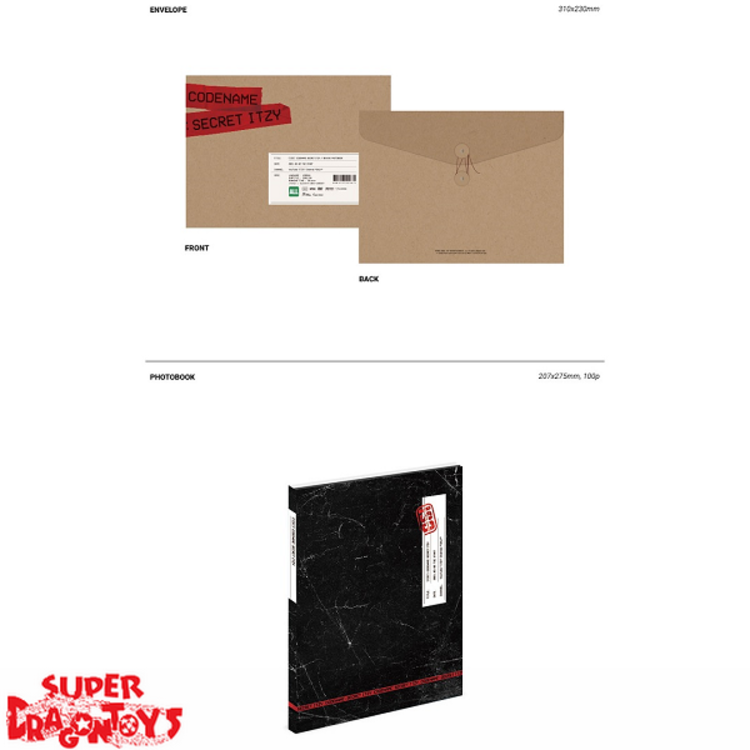ITZY (있지) - CODENAME : SECRET ITZY - [BEHIND DVD PHOTOBOOK] PACKAGE