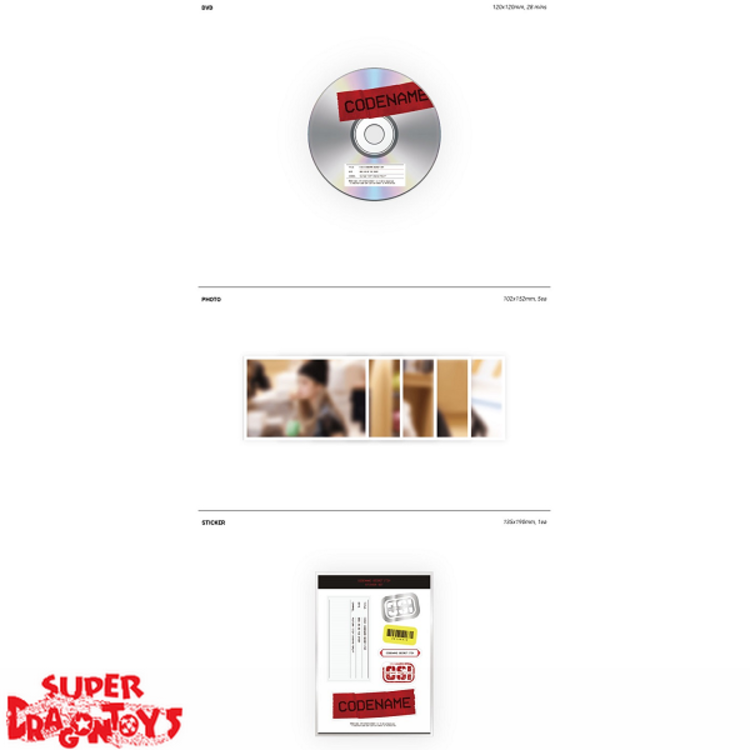 ITZY (있지) - CODENAME : SECRET ITZY - [BEHIND DVD PHOTOBOOK] PACKAGE