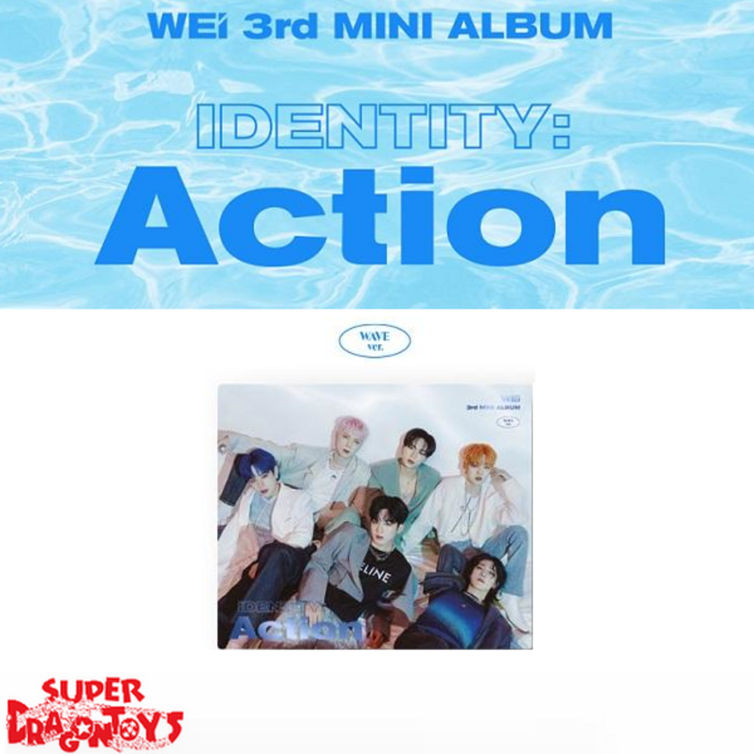 品切れWEi 3集 IDENTITY:Action WAVE ver. K-POP・アジア