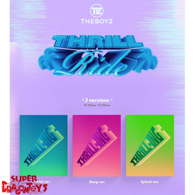 THE BOYZ (더보이즈) - THRILL-ING - 6TH MINI ALBUM