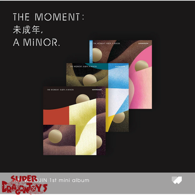 KIM WOOJIN (김우진) - [THE MOMENT : 未成年, A MINOR.] - 1ST MINI ALBUM