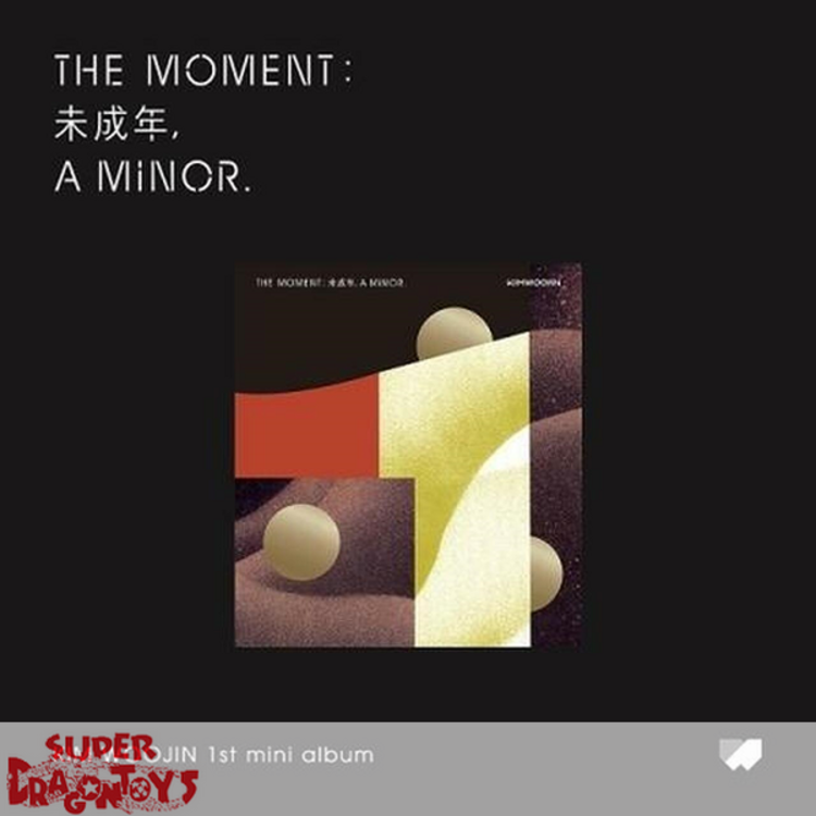 KIM WOOJIN (김우진) - [THE MOMENT : 未成年, A MINOR.] - 1ST MINI ALBUM