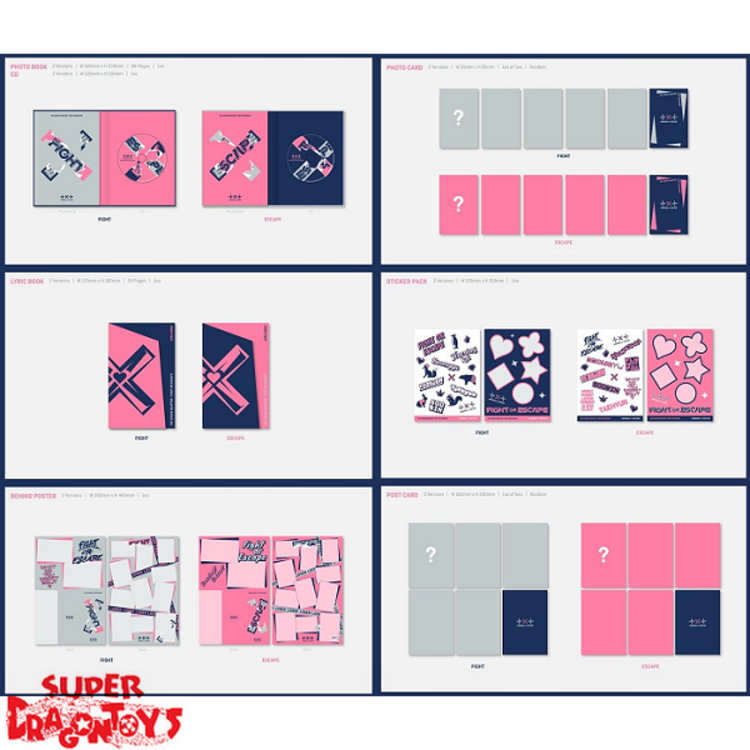 TXT (투모로우바이투게더) - THE CHAOS CHAPTER : FIGHT OR ESCAPE - MINI ALBUM