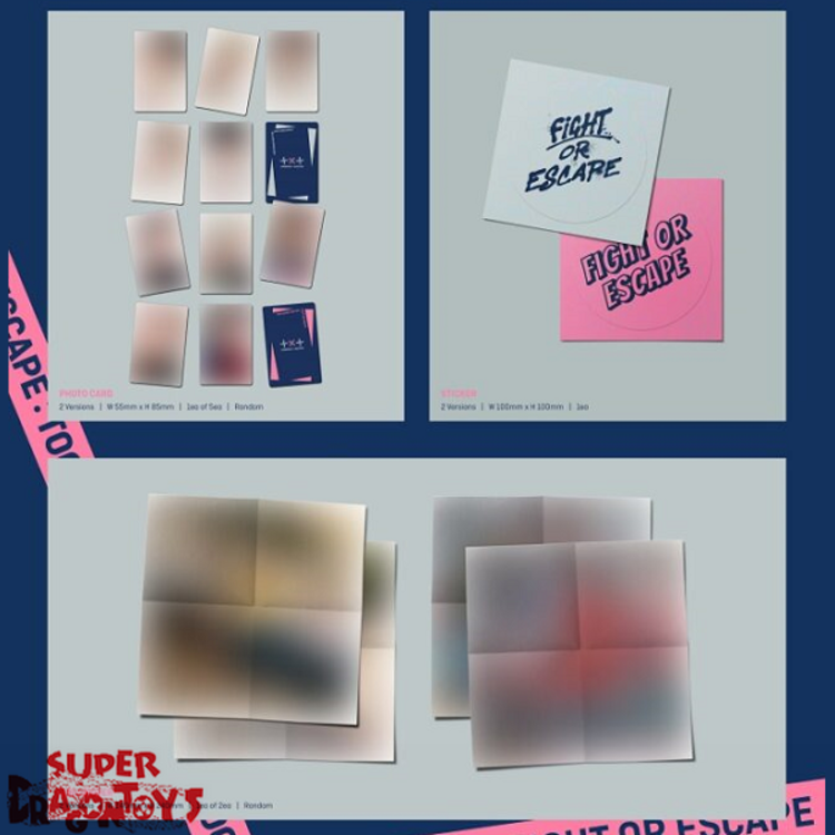 TXT (투모로우바이투게더) - THE CHAOS CHAPTER : FIGHT OR ESCAPE - [JEWEL CASE] - MINI ALBUM