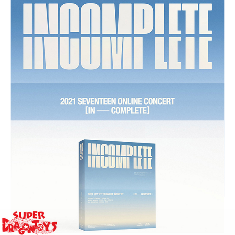 SEVENTEEN (세븐틴) - 2021 ONLINE CONCERT [IN-COMPLETE] - [3DVD] PACKAGE