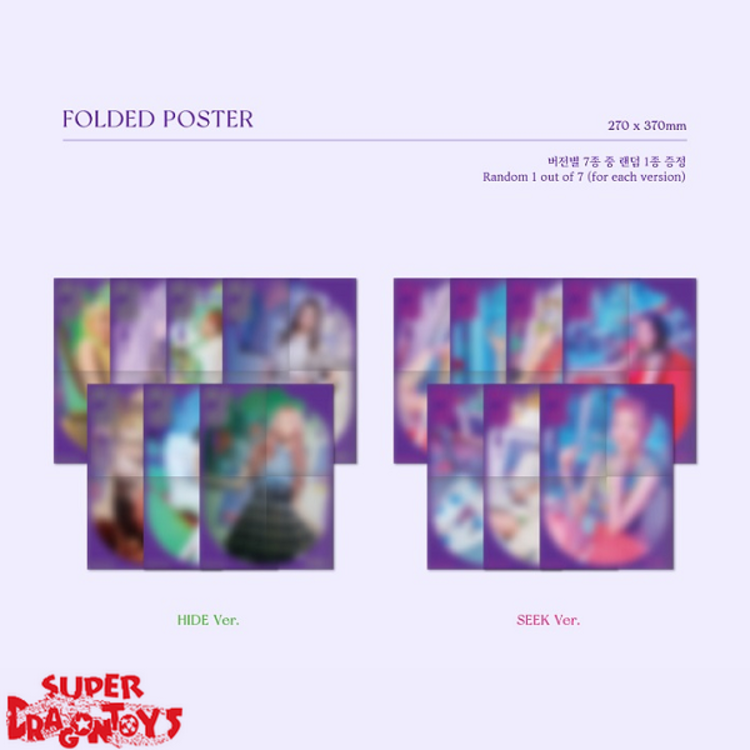 PURPLE K!SS (퍼플키스) - HIDE & SEEK - 2ND MINI ALBUM