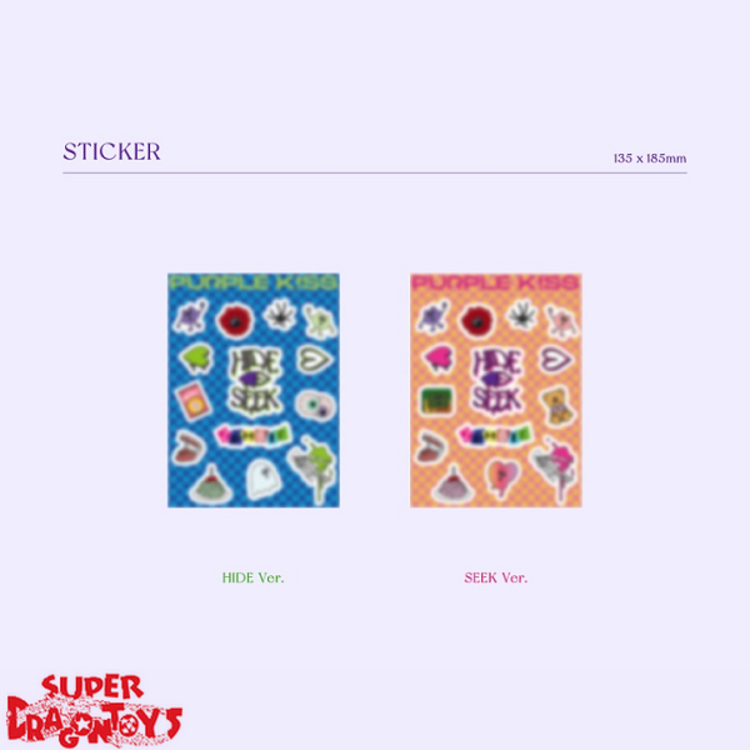 PURPLE K!SS (퍼플키스) - HIDE & SEEK - 2ND MINI ALBUM
