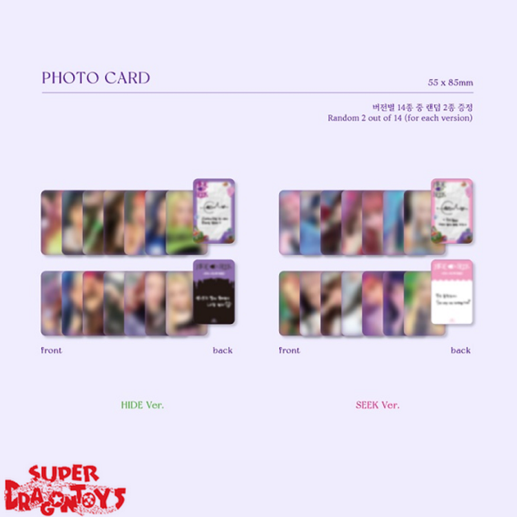 PURPLE K!SS (퍼플키스) - HIDE & SEEK - 2ND MINI ALBUM