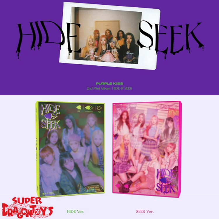 PURPLE K!SS (퍼플키스) - HIDE & SEEK - 2ND MINI ALBUM
