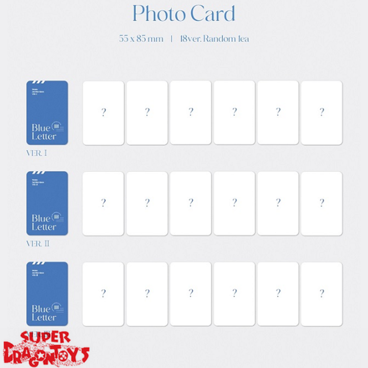 WONHO (원호) - BLUE LETTER - 2ND MINI ALBUM