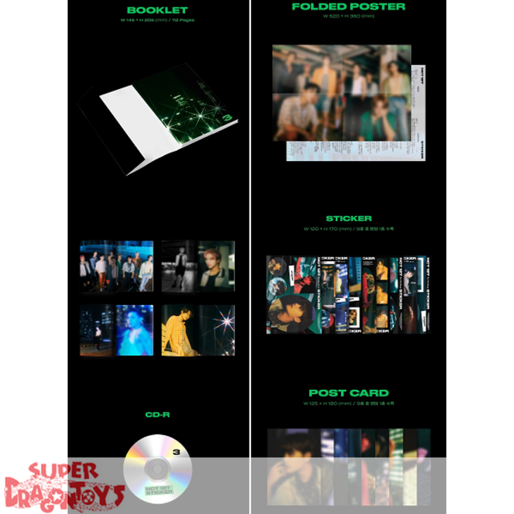 NCT127 - STICKERS - [SEOUL CITY VERSION] - 3RD ALBUM