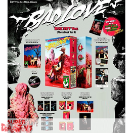 KEY (키) [SHINEE] - BAD LOVE - [BOX SET / PHOTOBOOK B VER.] - 1ST MINI ALBUM